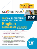 ScorePlus Sample Papers - English