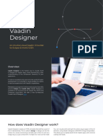 Vaadin Designer Factsheet