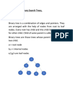 Binary Trees, Binary Search Tree, Graph