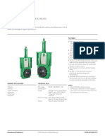 KGF and KGF-HP: Clarkson Slurry Knife Gate Valves