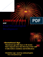 EMBRYOGENESIS and Fetal Devt