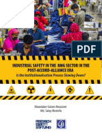 Industrial Safety in The RMG Sector in The Post Accord Alliance Era