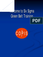 Welcome To Six Sigma Green Belt Training