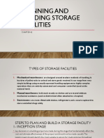 Planning and Facilities: Building Storage