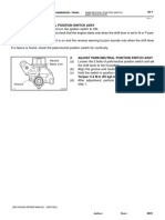 Adjustment: 1. Inspect Park/Neutral Position Switch Assy