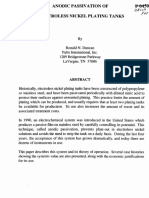 Anodic Passivation Electroless Nickel Plating Tanks