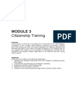 Module 3 Citizenship Training