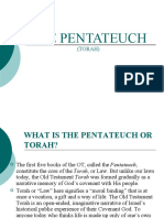 The Pentateuch: (Torah)