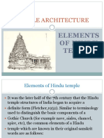 Temple Architecture: Elements of Hindu Temple