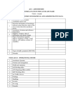 Ad 2. Aerodromes VXXX Ad 2.1 Aerodrome Location Indicator and Name VXXX Ad 2.2 Aerodrome Geographical and Administrative Data