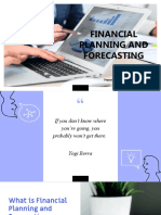 Financial Planning & Forecasting Final