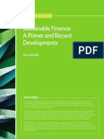 (SCRIBD) ADB - Alex Nichols - Sustainable Finance A Primer and Recent Developments