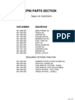 05 CP90 Parts Section Serial# 125 - 130