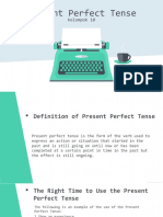 Present Perfect Tense-1