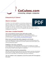 CoCubes Information For Students