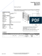 Multi-Blade Manual Balancing Damper: Application & Design