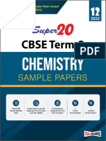 Chemistry Super 20 Sample Papers Term 2 Class 12