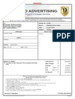 Invoice: Jet Airways (India) Limited