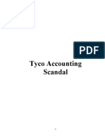 Tyco Accounting Scandal