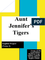 Aunt Jennifer's Tigers: English Project (Term 2)