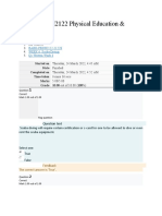 BAED Pedh Grade 12 2122 Short Quiz 6