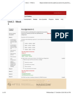 Unit 2 - Week 1: Assignment-1