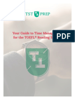 TST Prep - Time Management - ToEFL Reading