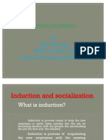 Induction and Socialization