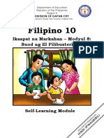 Filipino 10 SLMs 4th Quarter Module 8