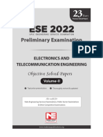 Preliminary Examination: Objective Solved Papers