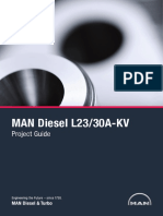 MAN Diesel L23/30A-KV: Project Guide