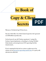 The Book of Copy & Client Secrets