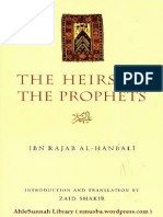 TheHeirsOfTheProphetsibnRajabAlHanbaliZaidShakir (1) Text