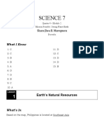 Science 7: Shara Jhea B. Maregmen