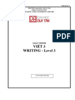 Giao Trinh Writing Level 3