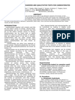 Hydrolysis of Polysaccharides and Qualitative Tests For Carbohydrates