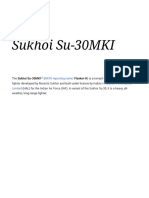 Sukhoi Su-30MKI - Wikipedia