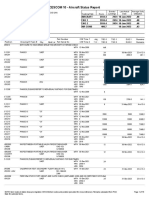 CESCOM 10 - Aircraft Status Report: Maintenance Inspections