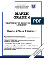 Mapeh Grade 6: Quarter 2 Week 4 Module 4