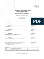 r7 Ems Procedure - Internal External Communications - 508