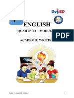 English: Quarter 4 - Module 1