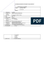 Sample Data Gathering Instrument For Trainee