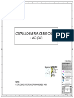 Control Scheme For Acb Bus-Coupler - MCC - (DAE) : Signature Not Verified