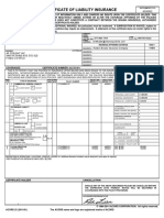 Certificate of Liability Insurance: Reliance Partners PO BOX 11227 Chattanooga TN 37401