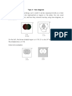 Topic 3: Venn Diagrams