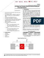 TXB0102 2-Bit Bidirectional Voltage-Level Translator With Auto Direction Sensing and 15-kV ESD Protection