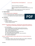 Semi Detailed LP in Arts Q3