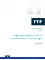 Design and DSP Implementation of 3.3-kW Resonant LLC On-Board Charger (AN005)