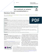 ACL Tibial Fixation Medthods