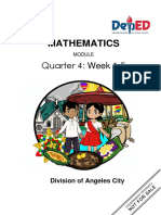 Mathematics: Quarter 4: Week 1-5